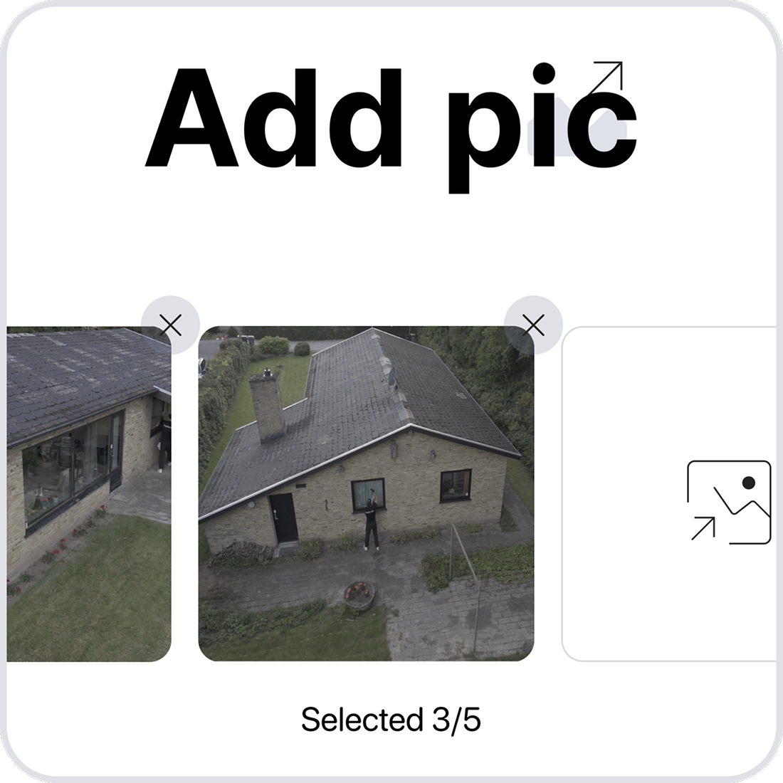Add photos to customers