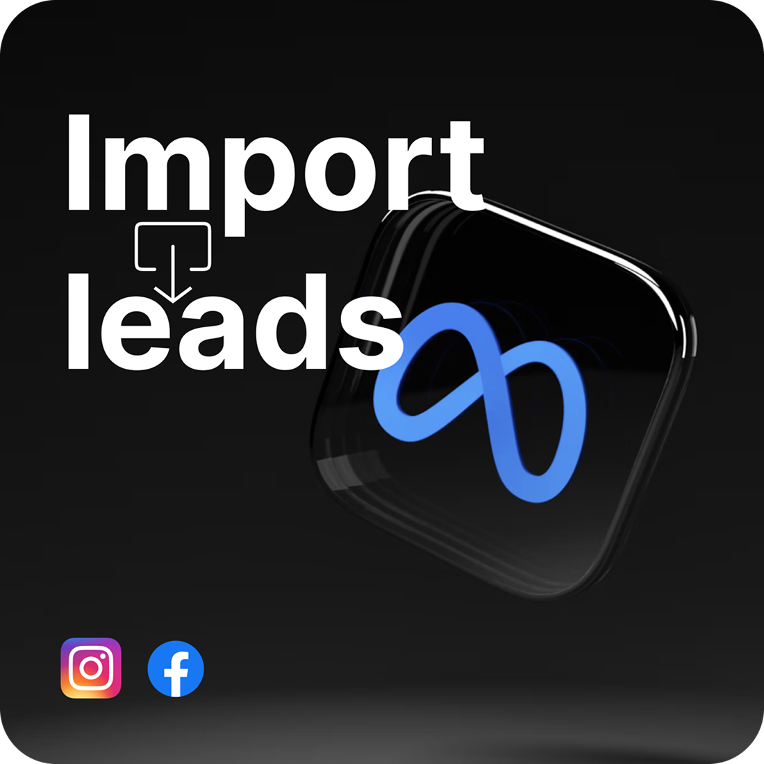 Import leads from social media